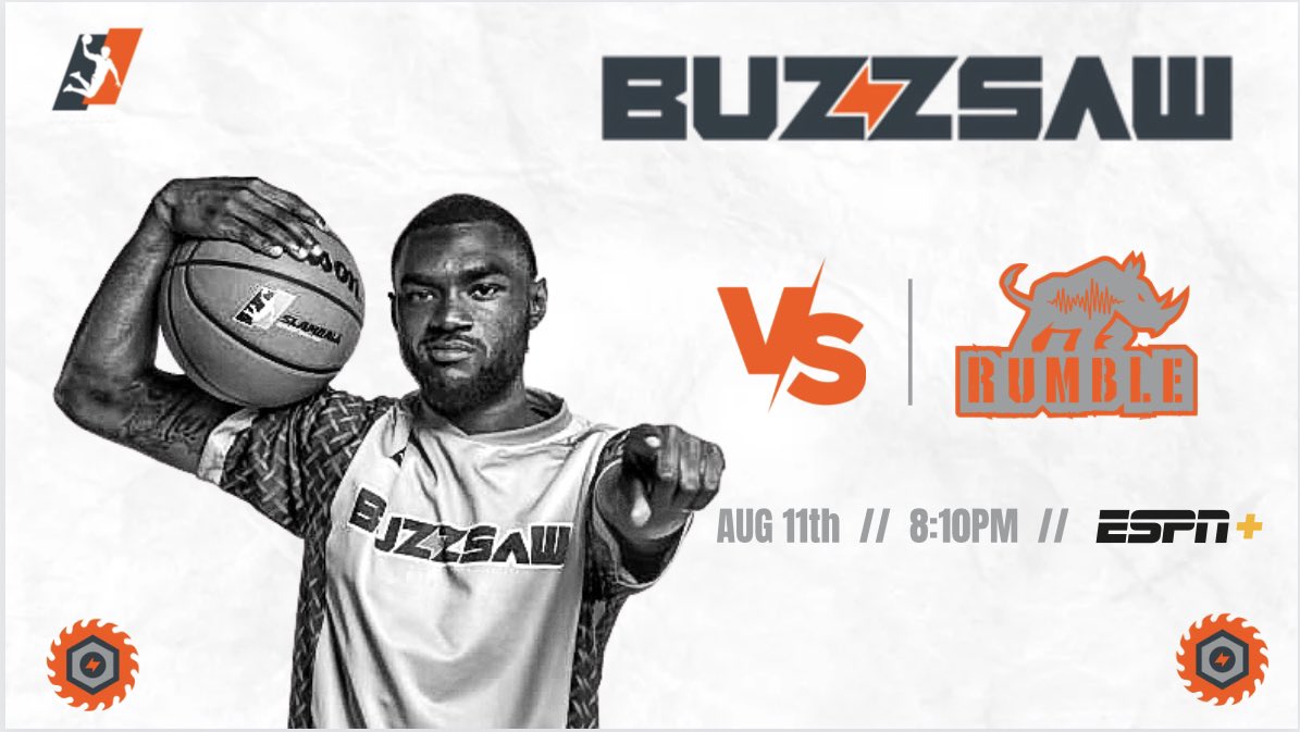 hernandojr's tweet photo. Friday Night Party!

Vs. Rumble
📍 Cox Pavilion, Las Vegas, NV
⏰ 8:10pm PST/ 11:10pm EST
📺 ESPN +

@SlamBall | 🐝🪚

#buzzsaw #getbuzzed #CutEmUp https://t.co/SYBHQhA27T