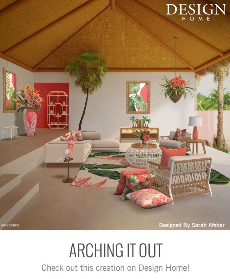 SarahAfshar's tweet photo. Arching It Out #DesignHome #Design #HomeDesign #Home #App https://t.co/Dh5dYSnsgZ