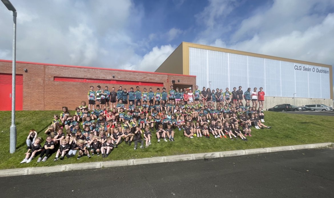 Great week at our Cul Camp and our u6 camp. 165 children enjoying the week. Thanks to the @Doiregaa staff our academy staff all our young coaches and all the volunteers who made the week Happen. Thanks to all our sponsors who donated for the breakfast club.