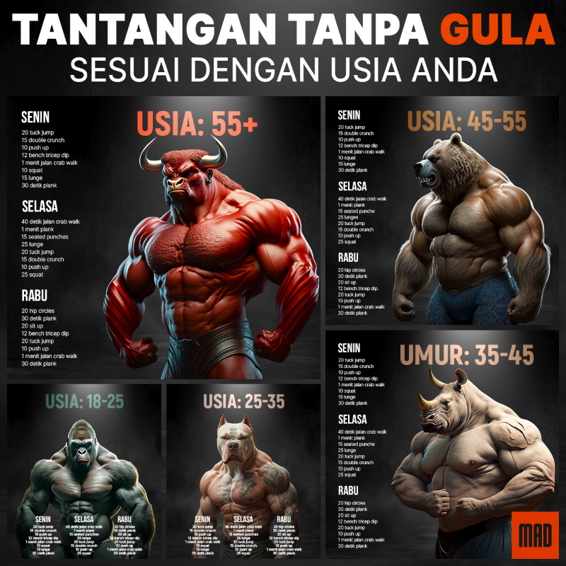 MadmusclesPlans's tweet photo. 💪 Lepaskan kekuatanmu dengan MadMuscle! Tingkatkan permainan kebugaran dan kuasai tujuanmu. Hancurkan itu! 🔥 #TujuanKebugaran 😎🚀