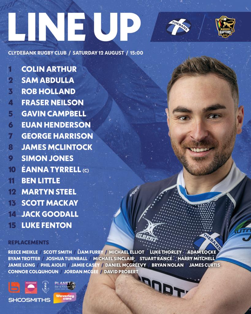 Thebans vs. Glasgow Raptors - Claymore Shield🦁🦖

Thebans will face off against Glasgow Raptors for the Claymore Shield! 🛡️🏴󠁧󠁢󠁳󠁣󠁴󠁿 

This marks Thebans' first pre-season match of the 23/24 season.

The club is thrilled to support the whole squad especially first time Thebans.  🏳️‍🌈🏳️‍⚧️