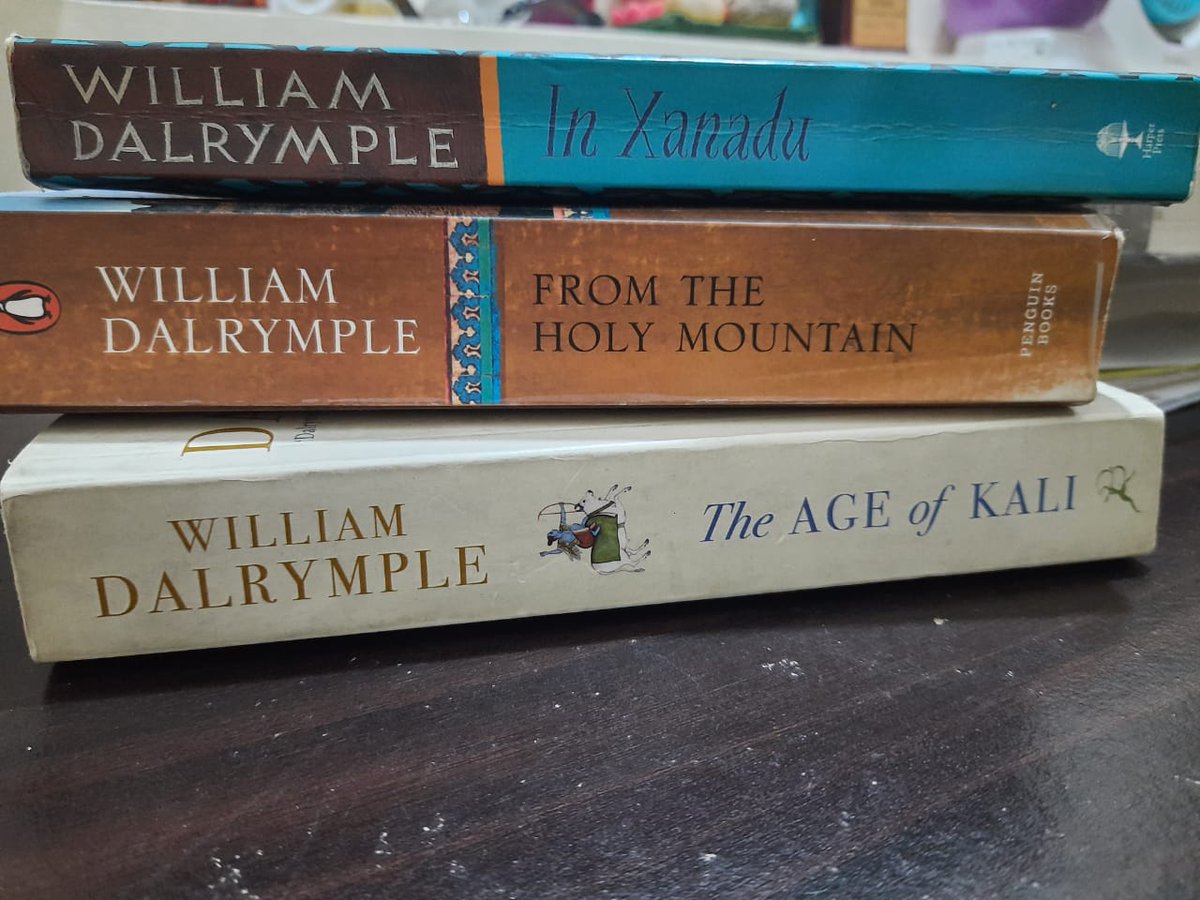 Was never a history buff but after reading 'In Xanadu' piqued my interest in reading more. Very happy that I came across these books! Thank you @DalrympleWill