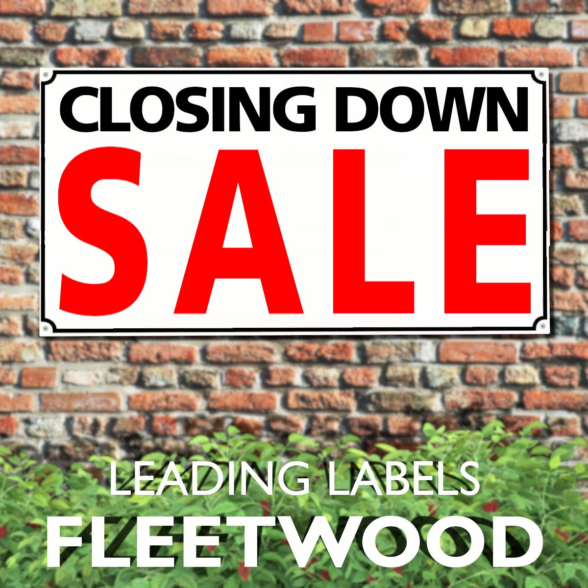 Just 1 week to go until we close. Friday 18th August.

THAT’S 7 DAYS TO YOU
EXPECT SOME SERIOUS BARGAINS!

Our final weekend at Leading Labels Affinity Fleetwood is here.
goo.gl/maps/JekYafor7…

#leadinglabels #womensclothing #mensclothing #closingdown #sale #discount