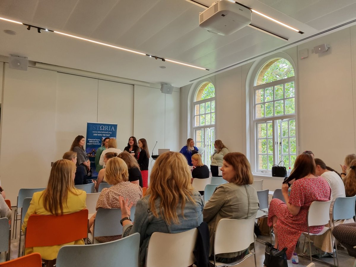 Very much enjoying @WomenDoHistory event at @I_W_M today catching up with & meeting new friends. Sooo many clever people here, not  sure how I snuck in! @churchill_alex @HistoryandMoore @s_jolley @louise_provan @alberttopcat @WW2girl1944 @dr_wendym_RN