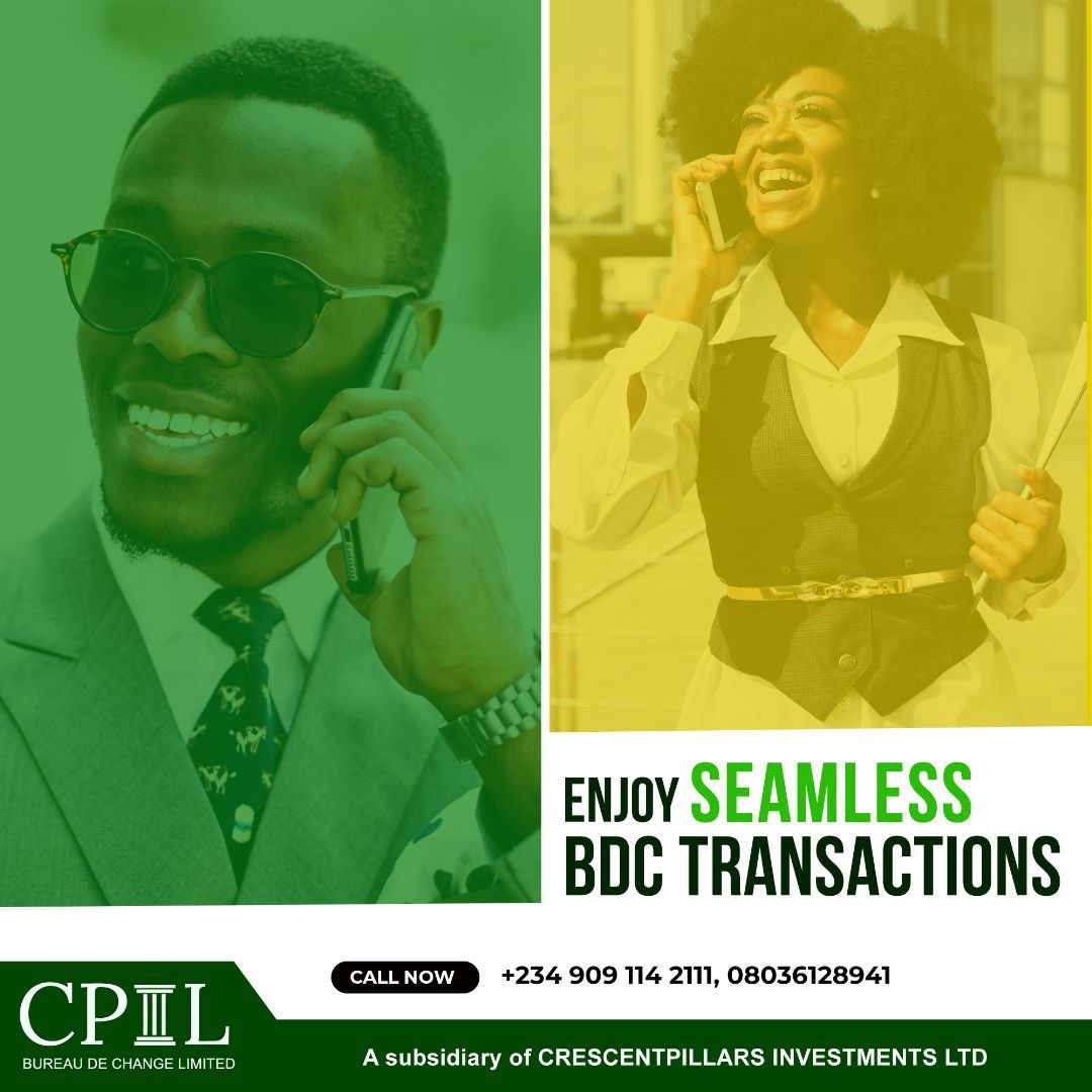Crescentpillar's tweet photo. At CPIL BDC, our customers enjoy seamless bdc transactions that guarantees their 100% satisfaction. 

Get in touch now!

Call: +234 01 453 0784 or +234 909 114 2111

#fridaymorning #RainyDays #Hawaii #Jailer #BBNaijaAllStars https://t.co/MTpnP6b1Z0