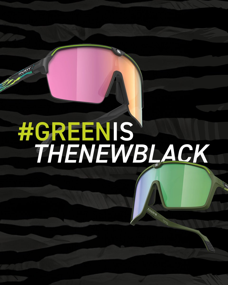 RudyProjectNA's tweet photo. Style meets sustainability with our limited-edition Spinshield & Spinshield Air sunglasses. With frames made from the oil of castor beans grown in India, these #sunglasses set the pace for our #RidetoZero program. #GREENISTHENEWBLACK π± Order yours: https://t.co/A574JrSApn https://t.co/nKMTAFhFAf