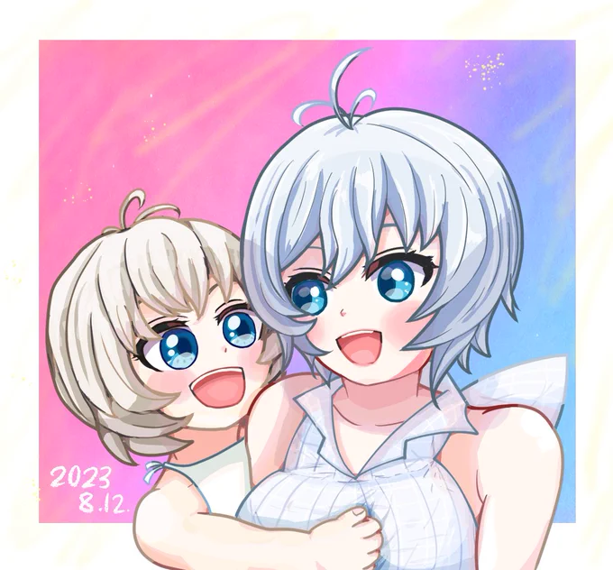 シロちゃん!!6歳のお誕生日おめでとうございます!! シロちゃんが今年も元気で楽しく過ごせるよう、豆腐は応援していきます!! おほほい!おほほい! #シロ生誕祭 #SiroArt