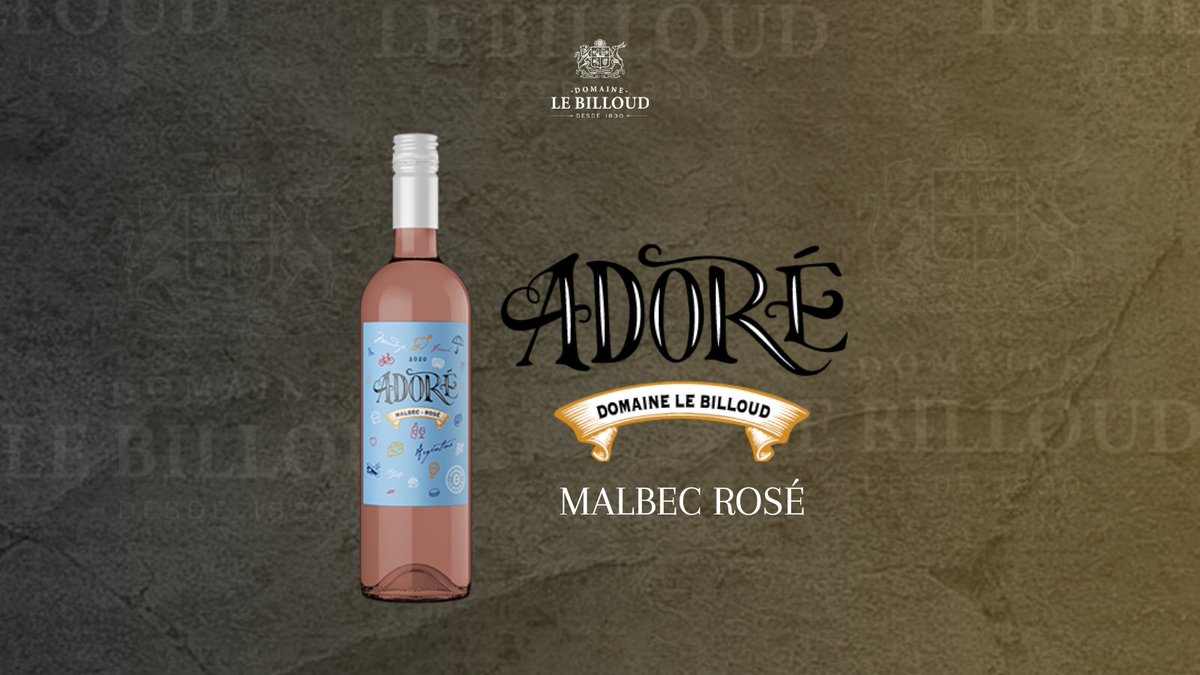 BodegaDLB's tweet photo. 🌺Adoré Malbec Rosé nos lleva de la mano a la Provence, Francia en un viaje sin escala.

Podés encontrarlo en nuestra tienda online en sus distintas presentaciones:

-Caja x 6

-Como parte de "Mix de Primavera"

#DomaineLeBilloud #Mendoza #Adore #Rose #Malbec #Provence  #Wine https://t.co/omBTFlINBI