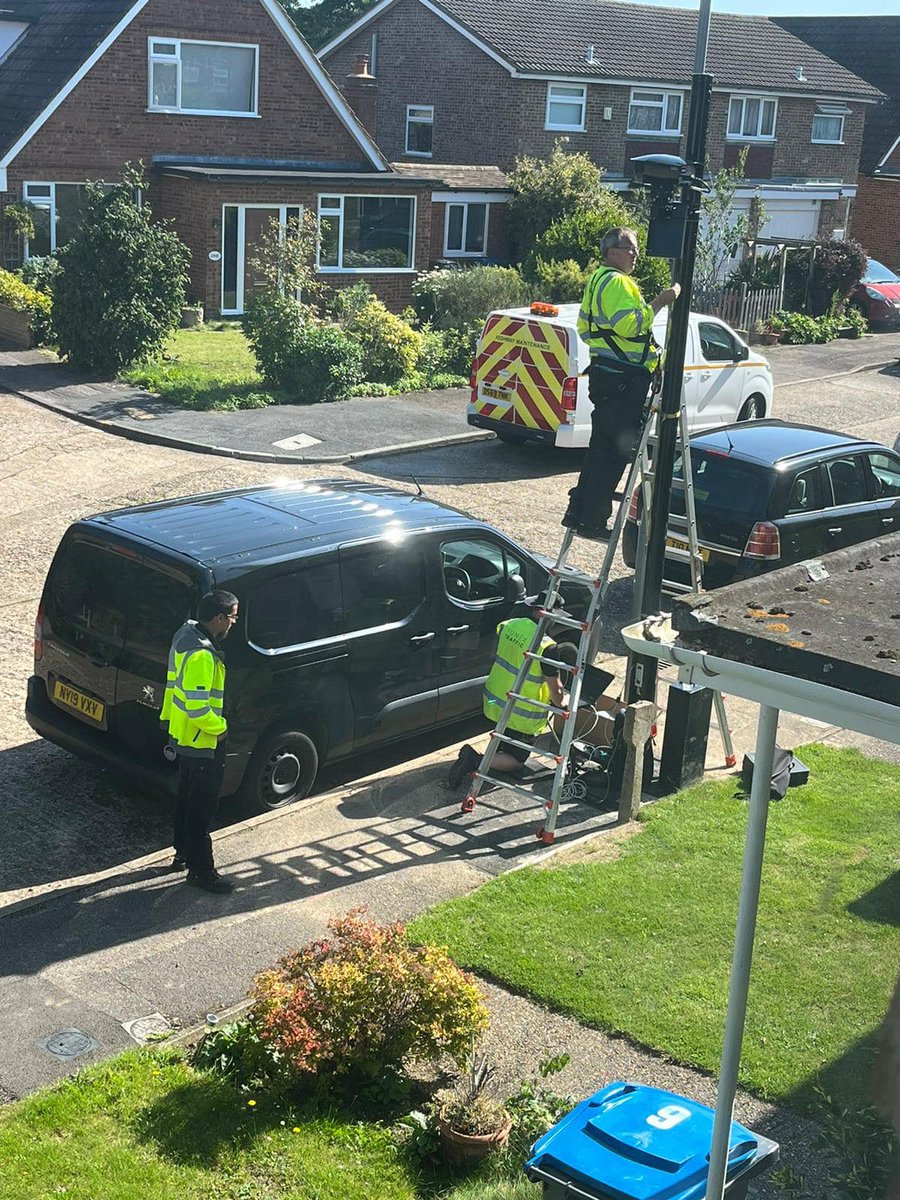 ULEZ cameras going up directly outside peoples houses in a cul-de-sac. These people will have to pay 12 quid to get off their own driveway. Madness