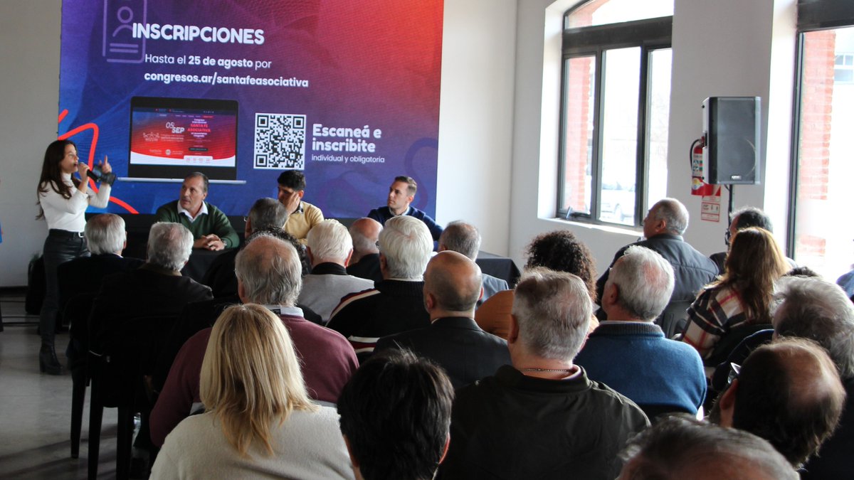 Presentamos el Congreso Internacional “Santa Fe Asociativa - Un Ecosistema Integrado” 🤝

🔸El evento, impulsado junto al Consejo Federal de Inversiones, se llevará a cabo el 5 de septiembre próximo en La Redonda, Arte y Vida Cotidiana.

+info👇
santafe.gov.ar/noticias/notic…