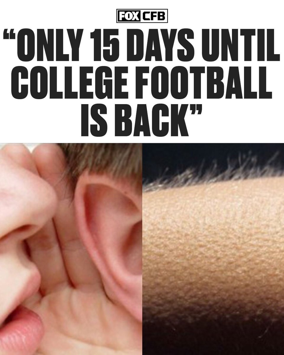 15 DAYS LEFT ⏲🏈