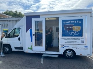 The Health and Wellbeing Roadshow is on it's final stretch, with not many more stop to make! This most recent stop at our Tollgate Hub saw staff checking in on both their physical and mental wellbeing 👏