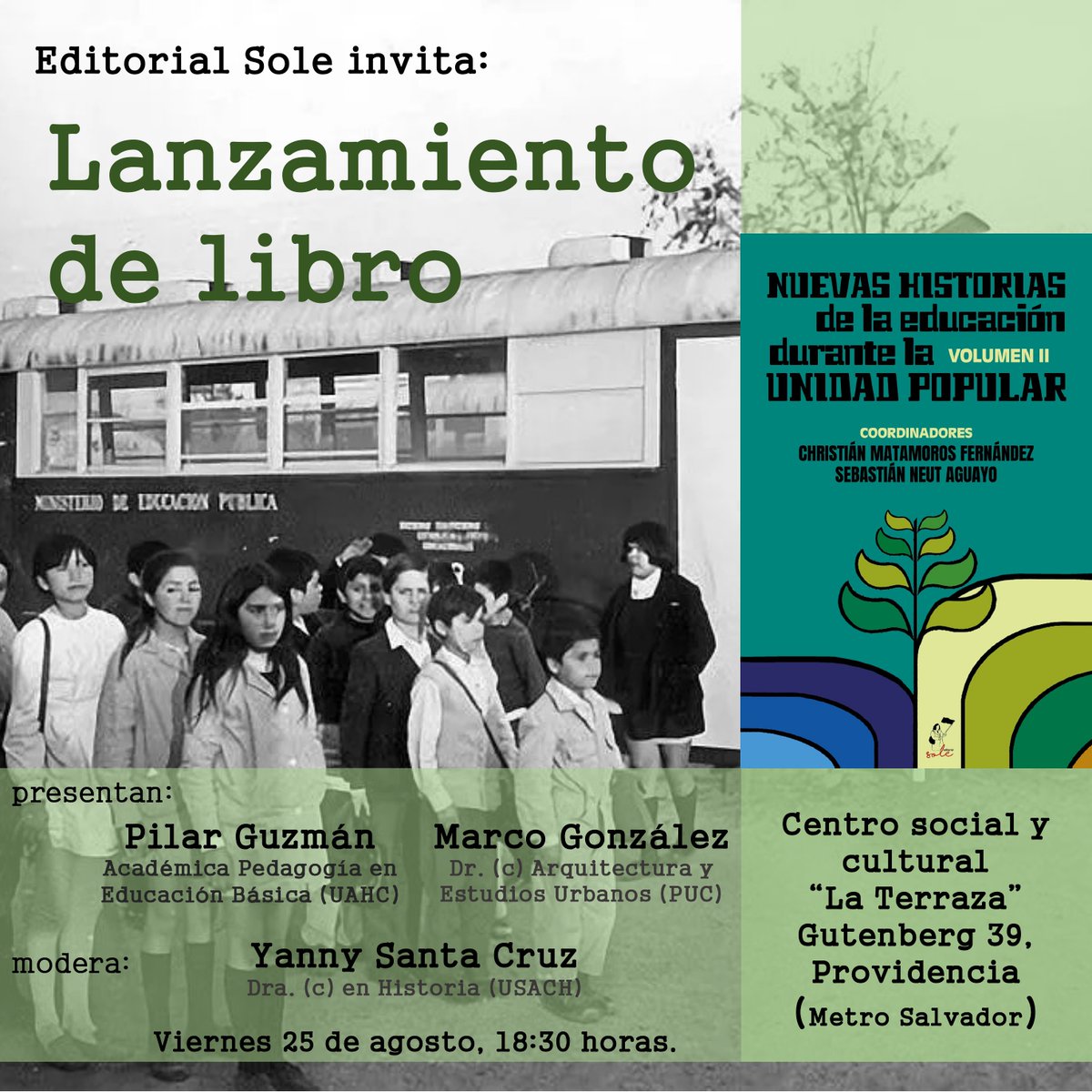 Les invitamos al lanzamiento de nuestro libro👇