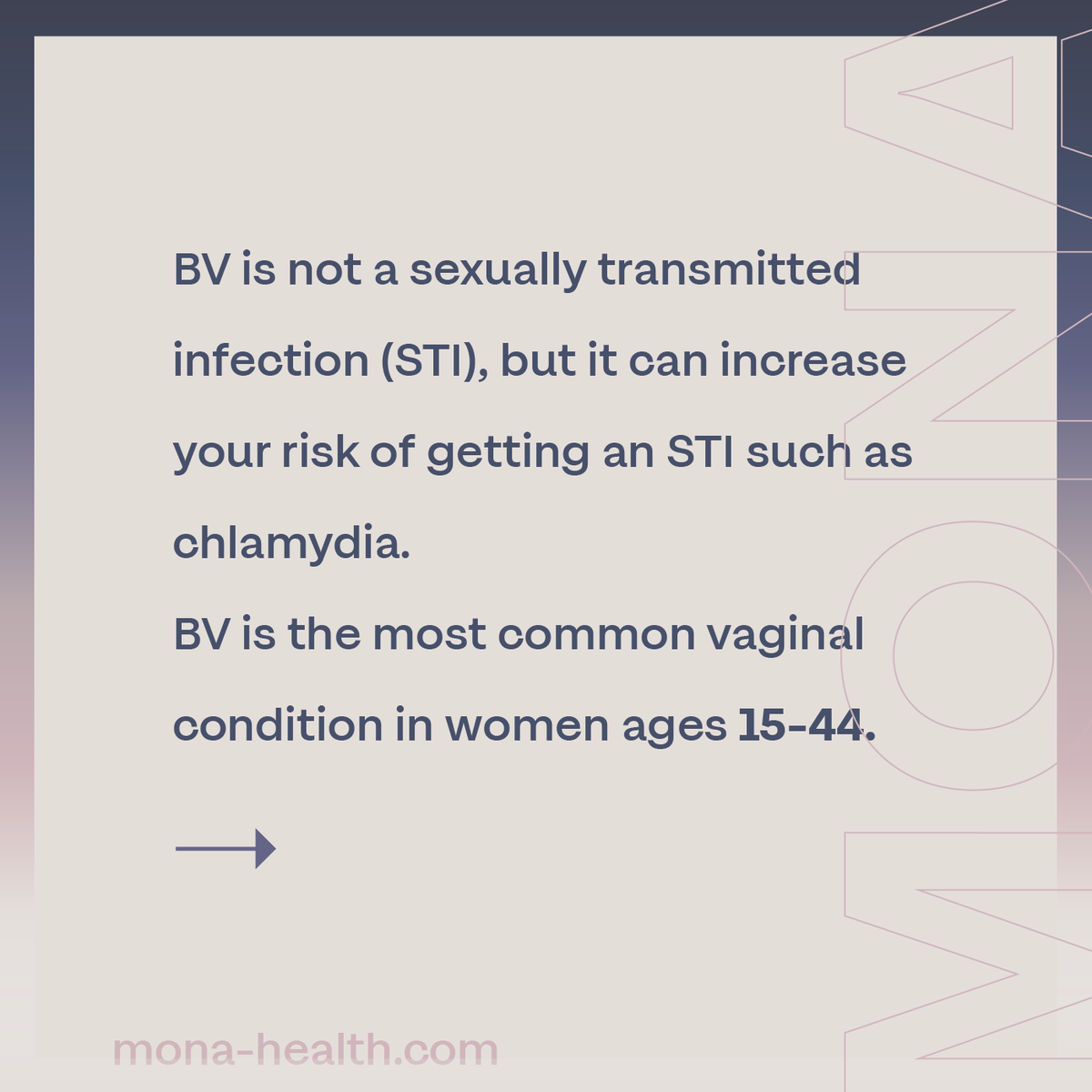 thinkmona's tweet photo. MONA is committed to sharing information and resources to keep you informed and in charge of your sexual health. 
#stiawareness#stiprevention #breakthestigma #sti #BV #sexualhealth https://t.co/jcrj74bTbV