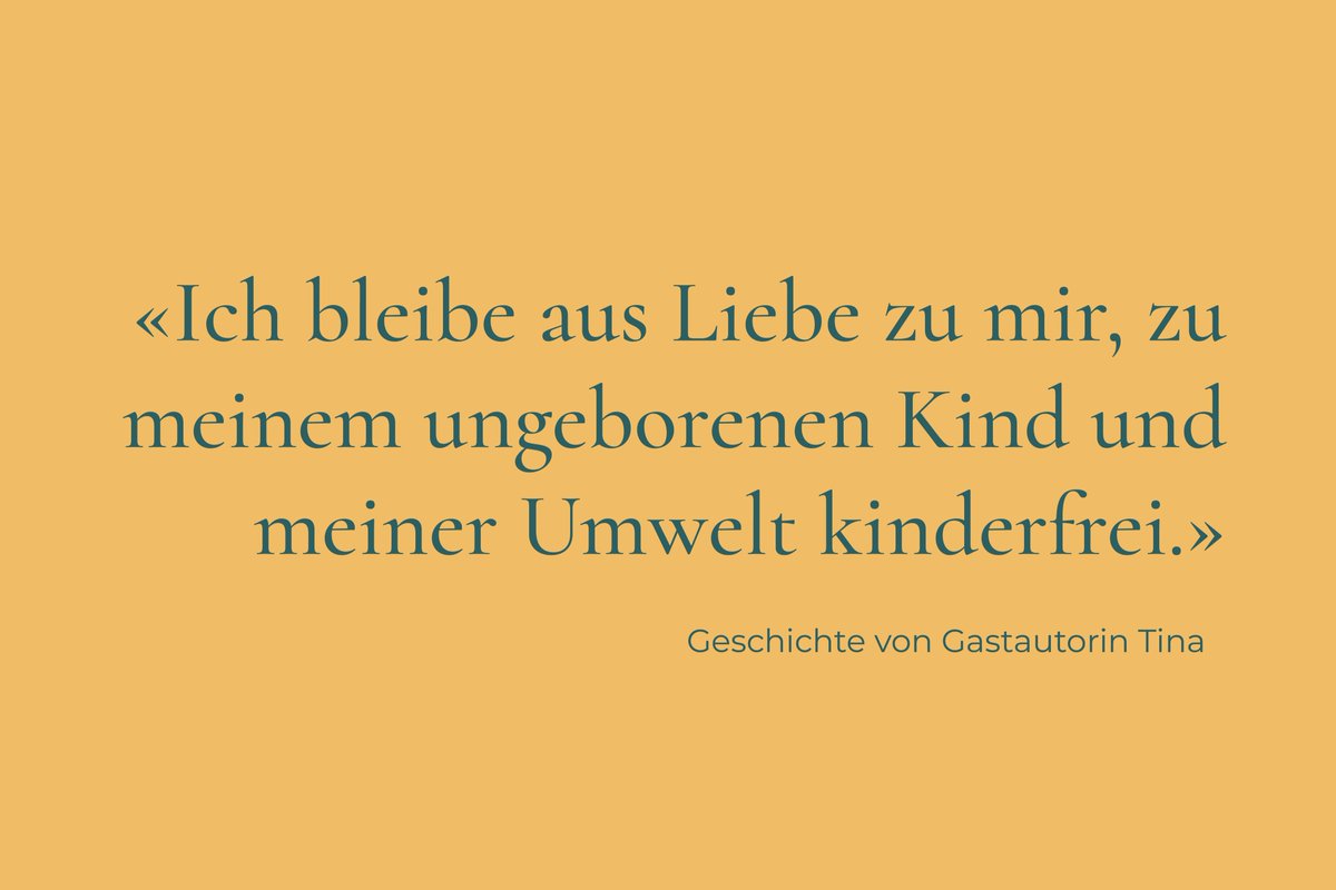 "Ich bleibe aus Liebe zu mir, zu meinem ungeborenen Kind und meiner Umwelt kinderfrei." - Bis es jedoch zu dieser Aussage kam, musste einiges passieren. 

Geschichte von Gastautorin Tina: 
kinderfrei-leben.ch/blog/ich-hatte…

#kinderfrei #kinderfreileben #familie #tabu
