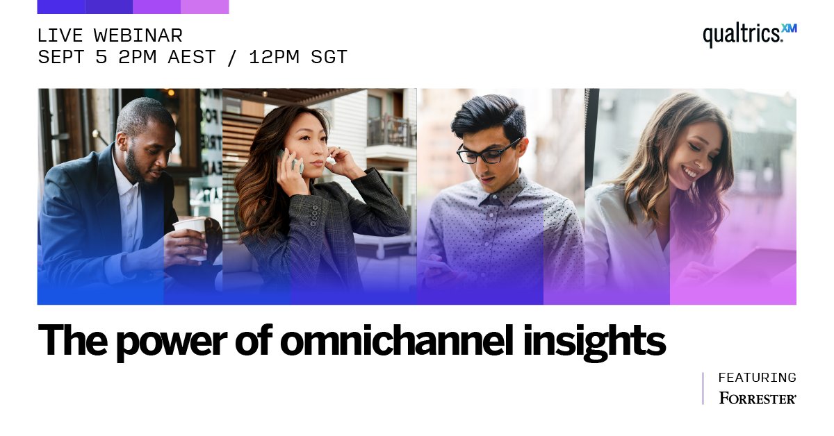 Join our webinar with featured guest Riccardo Pasto, Forrester Principal Analyst, to learn how you can expand your listening strategy (and its impact)! #experiencematters #omnichannel #cx bit.ly/3OQdj5U