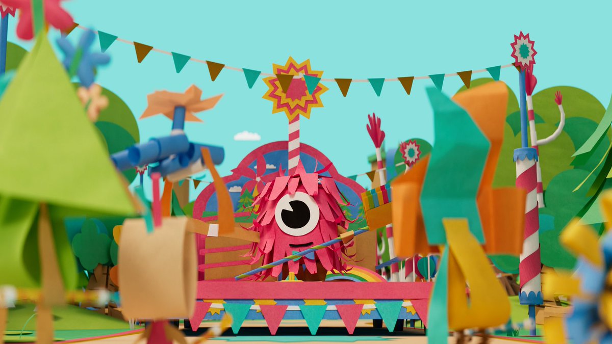 poppapercity's tweet photo. It’s ✨sneak peek✨ time! The friends are having a parade to celebrate their friendship and Plom’s put together a dance routine, but he hasn’t found it easy… will he be able to show his friends? Watch tomorrow on @milkshake_tv5 tv at 9:30 to find out 🪩 💖
#poppapercity https://t.co/A1fig1A5n4