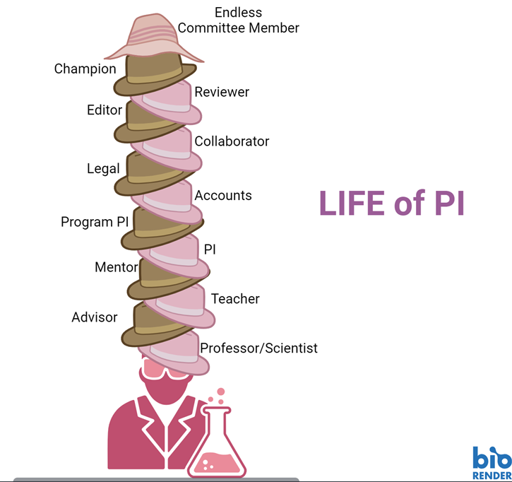 One Job, One salary. Many Hats.