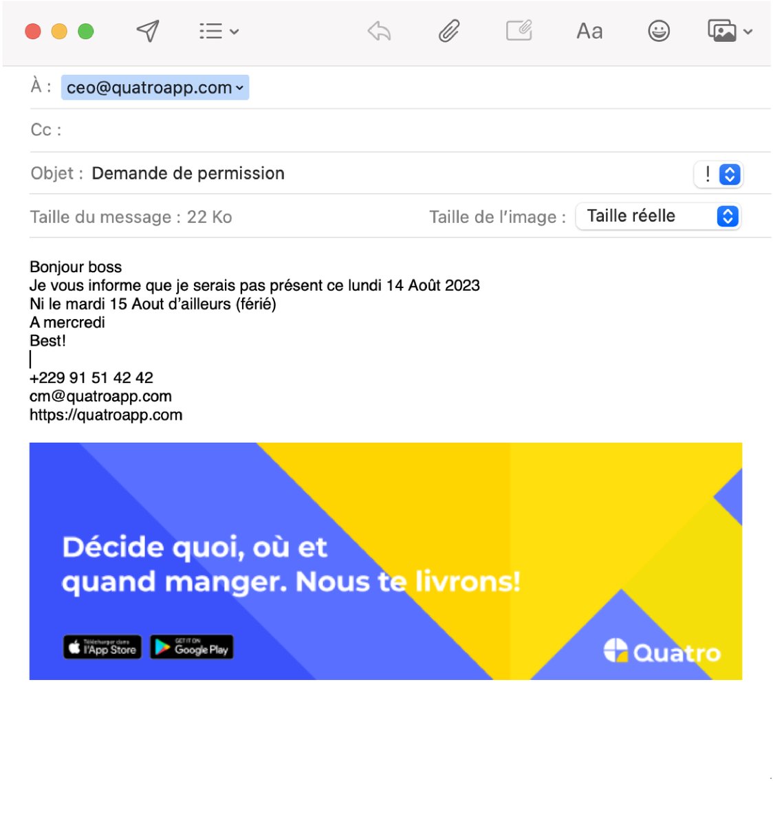 Bon weekend à tous!