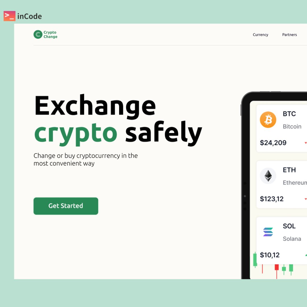 inCode_Systems's tweet image. Today we are pleased to announce our secured #website and mobile application on iOS and Android for cryptocurrency exchanger. Balance of forms and data is what we were focused on in this fintech project.
#inCodeSystems_projects #responsivedesign #MobileOptimization