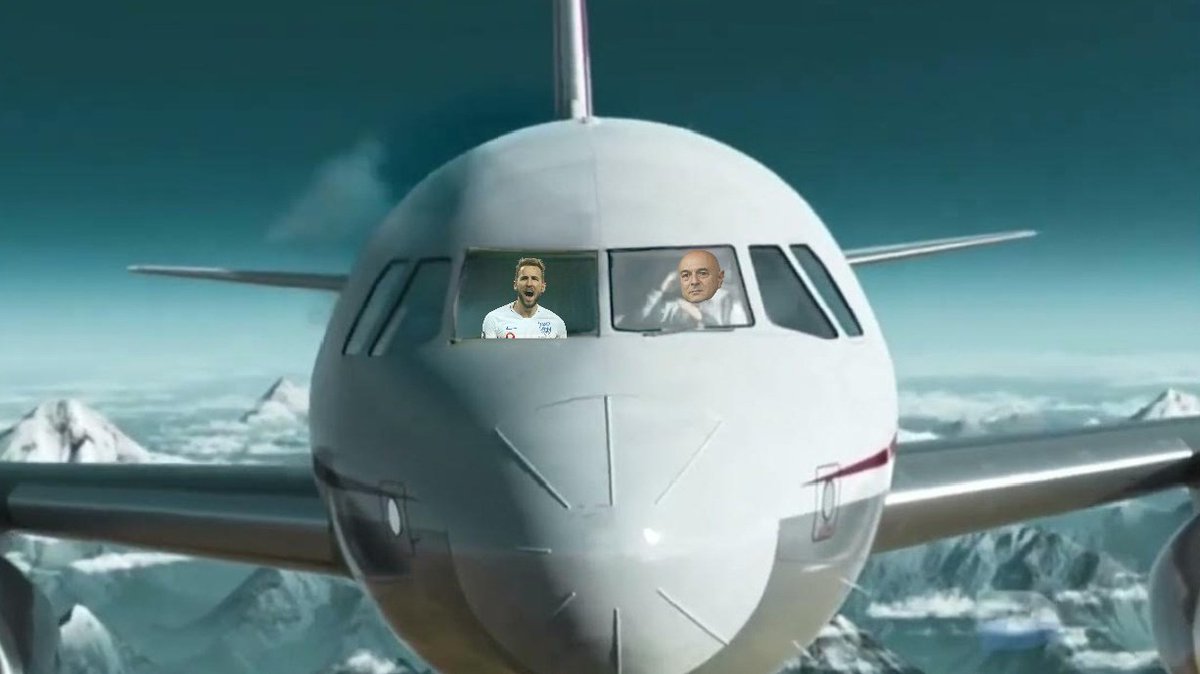 ❗️ Daniel Levy has HIJACKED Harry Kane's plane. He is now holding Kane hostage, as he's trying to renegotiate the transfer fee with Bayern [@Plettigoal]