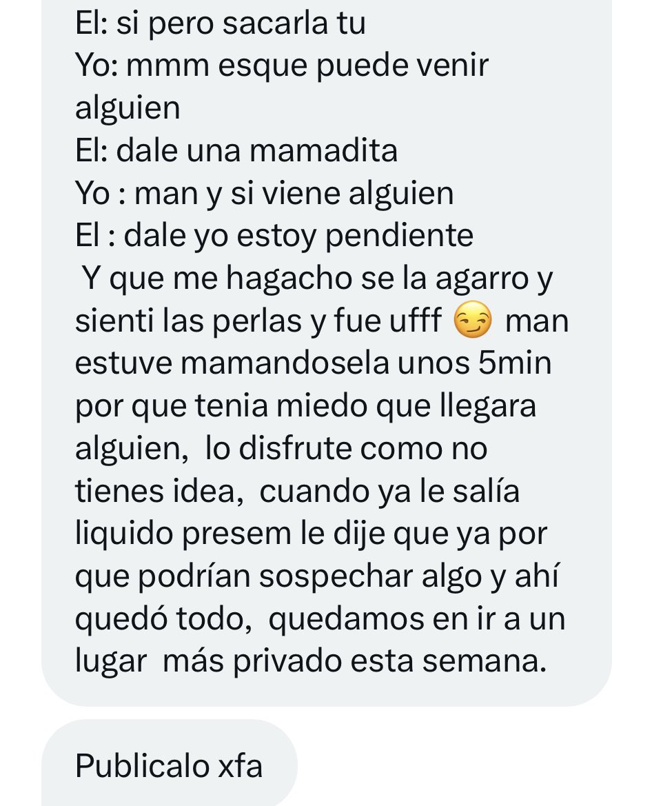 503_confiesate's tweet photo. Mamandosela a mi compañero de trabajo 😈🔥
Será el selectos?
#blowjob #mamada #paja #relato #confesion #relatohot #relatogay https://t.co/HdywpDkhGc
