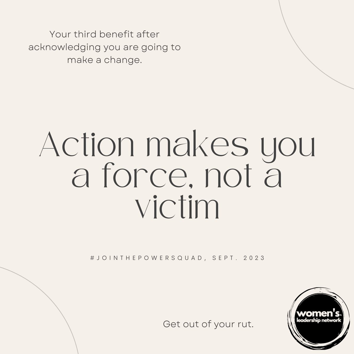 FawnGermer's tweet photo. You will feel stronger by just taking action. Leave your rut. Our Power Squad will help you do it, for five months, starting in September. https://t.co/NMJCpHLLKf

#womeninbusiness #womenintech #professionaldevelopment #leadership #selfimprovment #coaching https://t.co/wrUG4HVwCL
