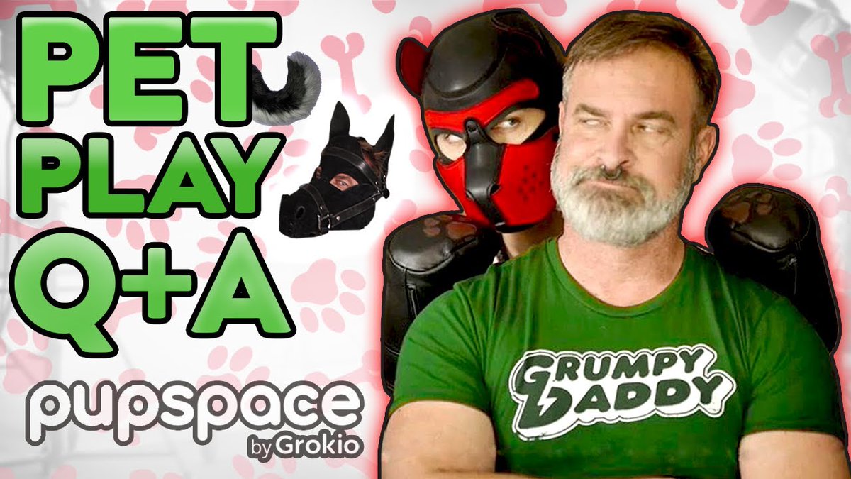 To get in the mood for GRUNT Night PUPPIES theme this Saturday, watch this entertaining video of Pup Amp and Mr. Kristopher reviewing their latest Pet Play haul! buff.ly/3qe7Psh