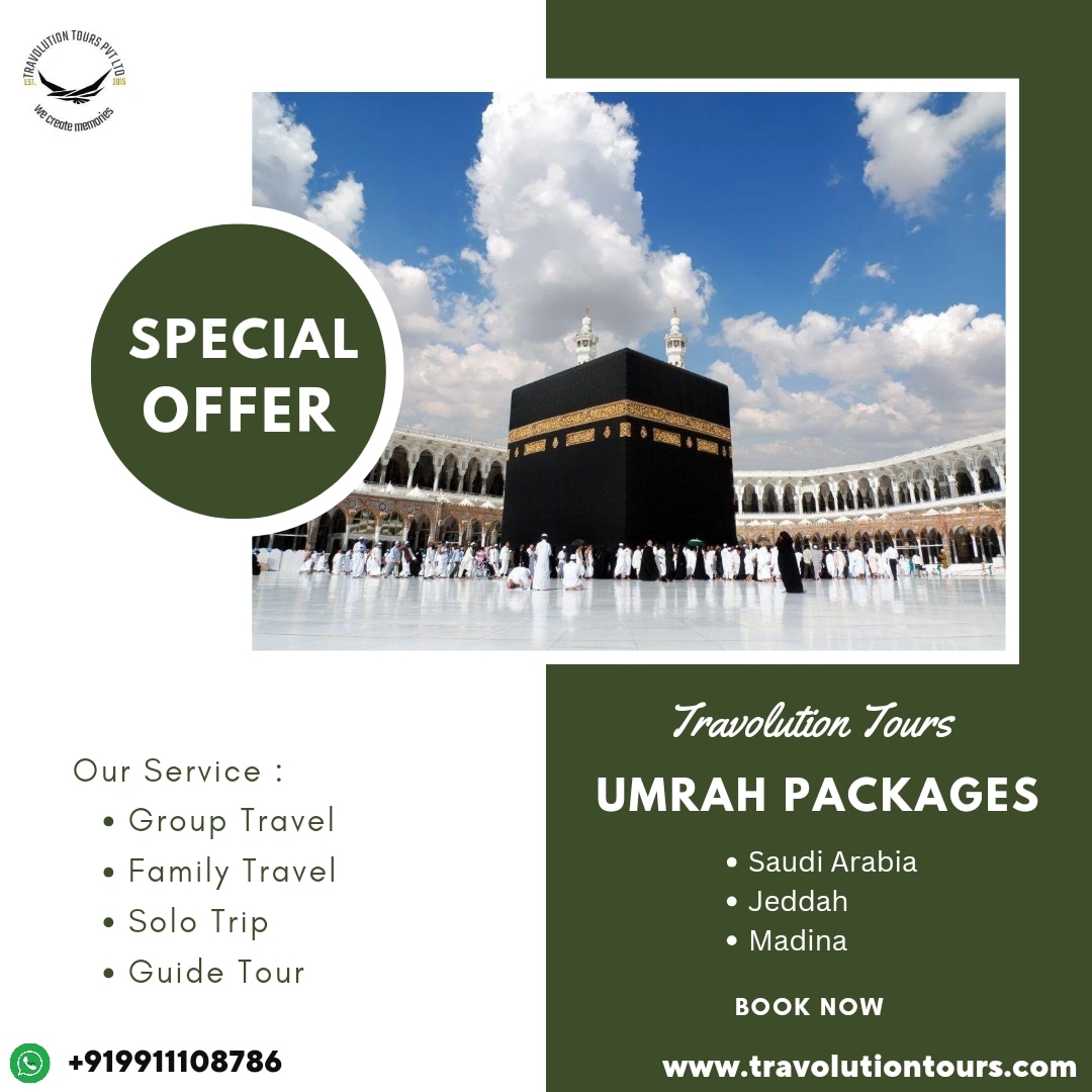TravolutionTou1's tweet photo. Book Umrah Packages from Travolution Tours!

Book Now

Call us: +919911108786
+919818885644
Email:support@travolutiontours.com
Visit: https://t.co/CmXHIMq0Gc

 #airtickets #airfaresale #travelagent #umrah #cheapestairfare #specialdiscount #airfare #travolutiontours https://t.co/iIecFWcl1G