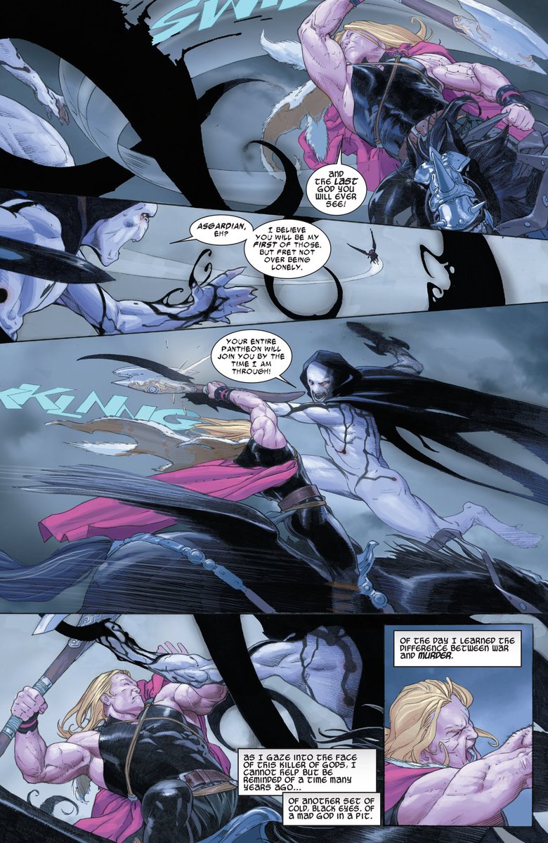 comixmenpodcast's tweet photo. #ViernesDeBatallas Hoy
#Thor VS #Gorr
#Odinson #GodButcher #FamousBattles #ArchEnemies #Vs #Versus https://t.co/RrbNAjdqgg