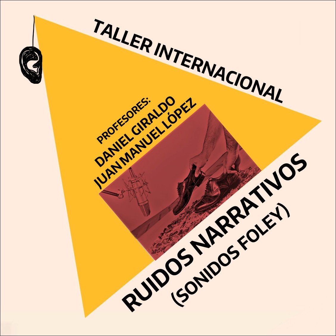 🎙🔥QUEDAN POCOS DÍAS para nuestro Taller de Altos Estudios Ruidos Narrativos: Sonidos Foley, acerca de la potencia narrativa y estética de dichos ruidos incidentales.
🗓Del 26 de septiembre al 13 de octubre | 2023
DESCÁRGATE LA CONVOCATORIA  eictv.org/talleres-inter…