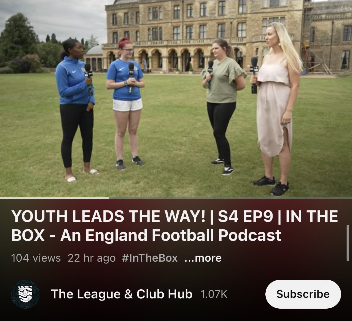 TheFA_NYC's tweet image. Watch out in the box podcast episode 🤩

youtu.be/Ezm_Rnt0KTM