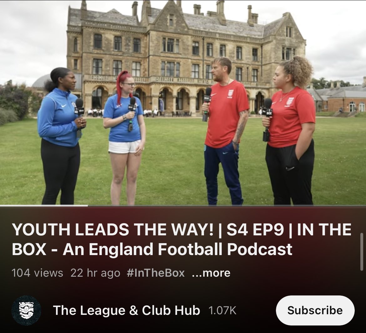 TheFA_NYC's tweet image. Watch out in the box podcast episode 🤩

youtu.be/Ezm_Rnt0KTM