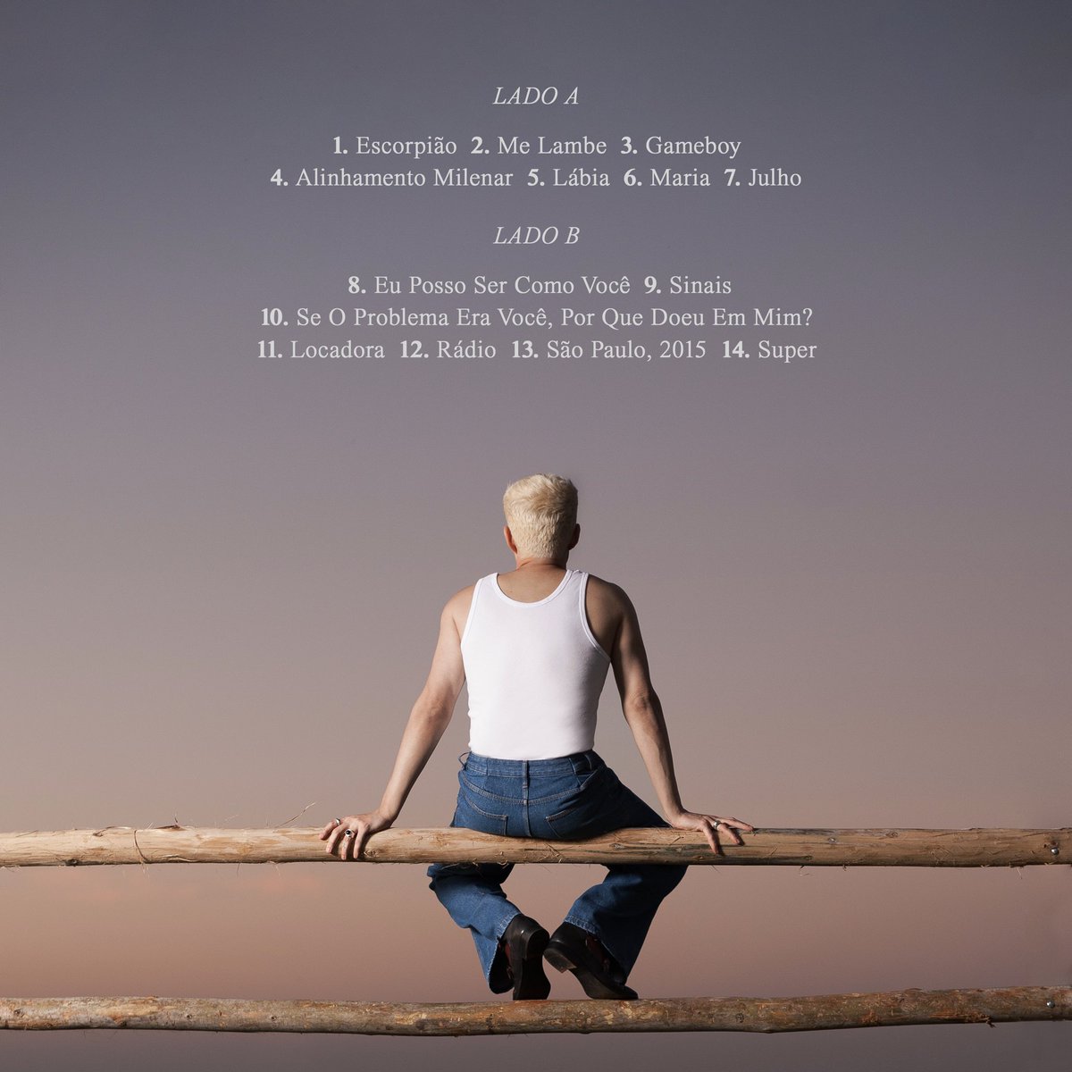 Capa e tracklist de SUPER. Álbum completo dia 14/08 às 21h.