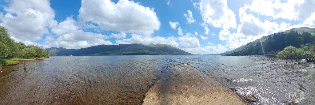 DougProp's tweet photo. The Young Props and I took the low road on the way to base camp for the week. Quick stop off at Loch Lomond #PropsOnTour https://t.co/rRoYgyigZY