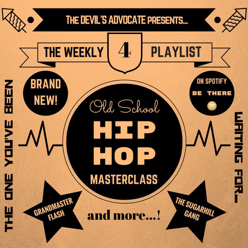 scpnewspaper's tweet photo. Fifty years ago today, Hip Hop was born.

Join us on this exploration of the roots of Hip Hop with this collection of foundational tracks!

Link in bio.

#devilsadvocate40
#hiphop50 https://t.co/VRVRX6VYUk