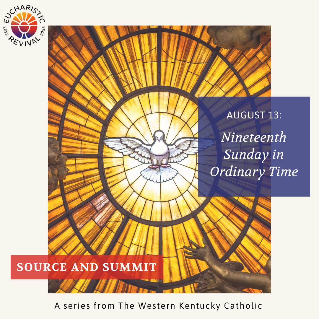 "At the source of our celebrations is the energy of the Holy Spirit from which we must constantly drink, and this energy is the new time inaugurated by the resurrection..."
westernkycatholic.com/2023/08/11/sou…
#SourceAndSummit #EucharisticRevival