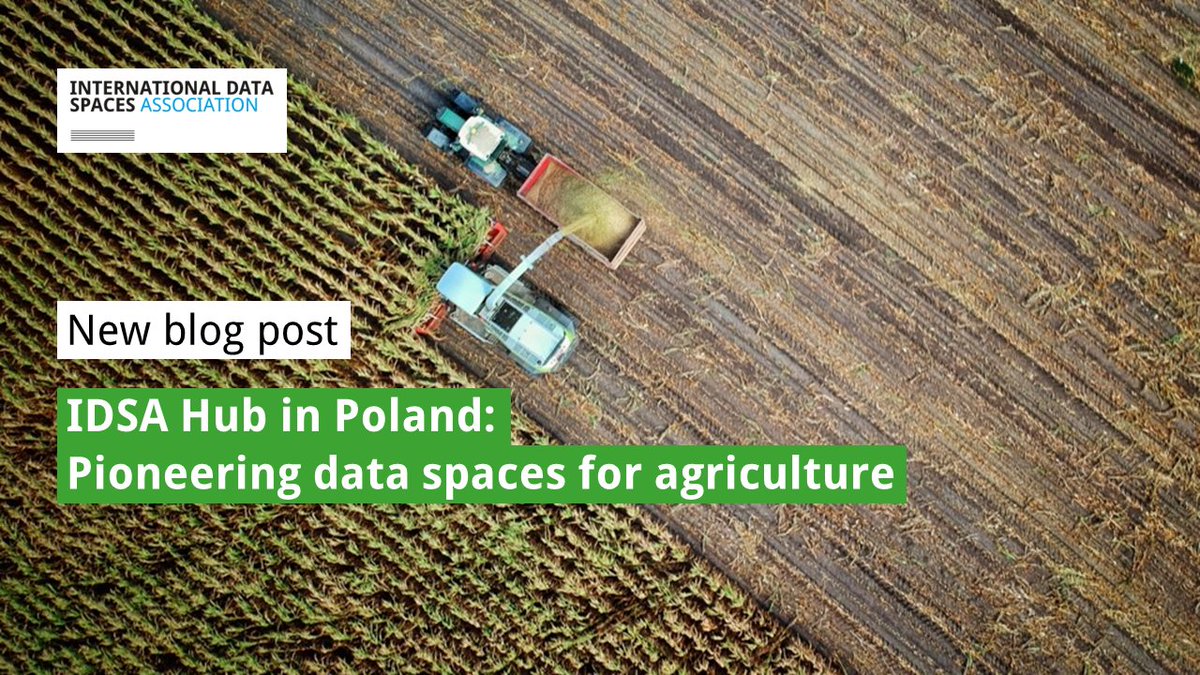 IDSA Hub in Poland leads the way for #SmartFarming with #DataSpaces. Discover how IDSA's new hub is revolutionizing data sharing in agriculture. @pcss_psnc is driving innovation, collaboration & interoperable #DataSpaces. Learn more 👉 internationaldataspaces.org/idsa-hub-in-po…