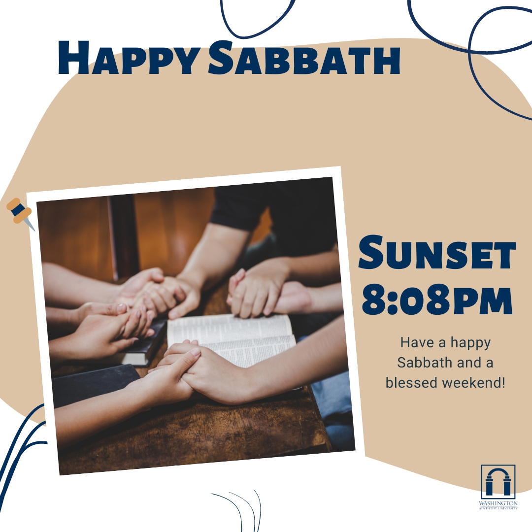 A very Happy Sabbath to you!