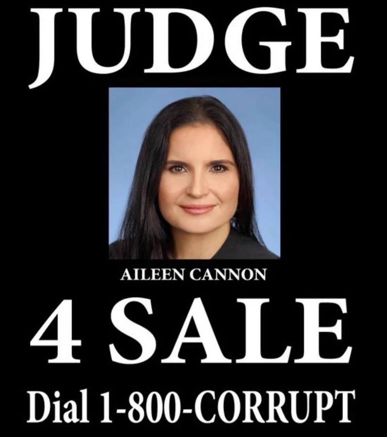 96Z26's tweet photo. @ReallyAmerican1 #RemoveCorruptJudges #AileenCannon https://t.co/3GvGrp8gjJ