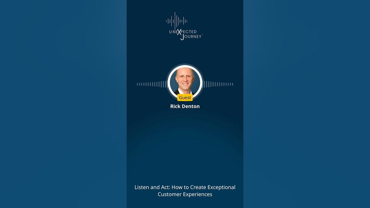 @RickDenton , Founder &amp; Managing Principal, EX4CX &amp; Host of @CXPassport #Podcast, is all about simplifying the #CX : listen &amp; act.

Watch this #short from his full-length episode, #CustomerExperience: Q1 in Review here!
📺  bit.ly/454qHc2

<a href="/globaldenton/">Rick Denton</a> #ex4cx #EX