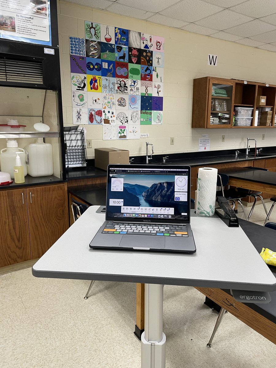 BIOL_MsCharles's tweet photo. I'm so excited to meet my new group of 12th and 11th graders this year! I'm loving my MacBook Pro and all the cool things I can do with it. Here's to a great 2023-2024 school year. #RedWolves #LJTECHi3 

@CGarza0930 @AnaMPerez1 @eduGOOGdroid https://t.co/RUJ6263b27