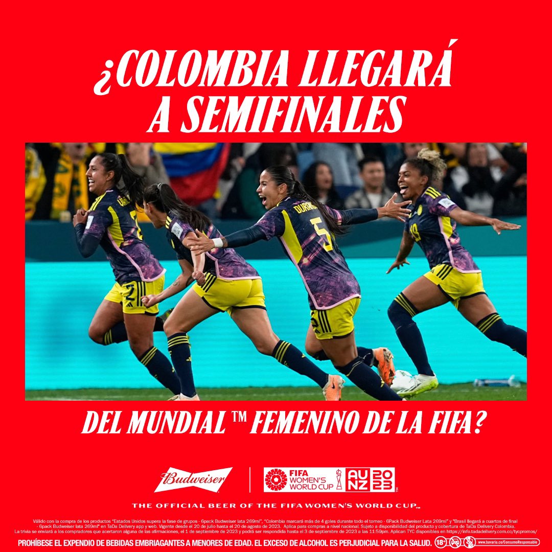 Falta poco para alcanzar la grandeza y descubrir quién se lleva las Bud a casa, no te pierdas ni un instante de las fases finales del Mundial femenino de la FIFA™️.
#BringHomeTheBud