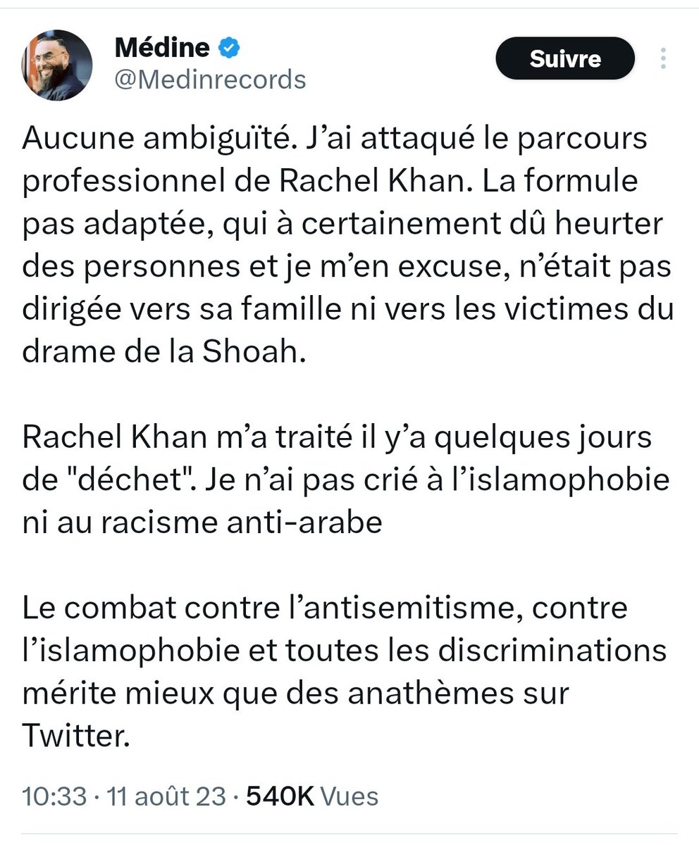 Comment dire ... Mais on en a rien à branler, de tes critiques, mon p'tit Clément, on s'en baleks !