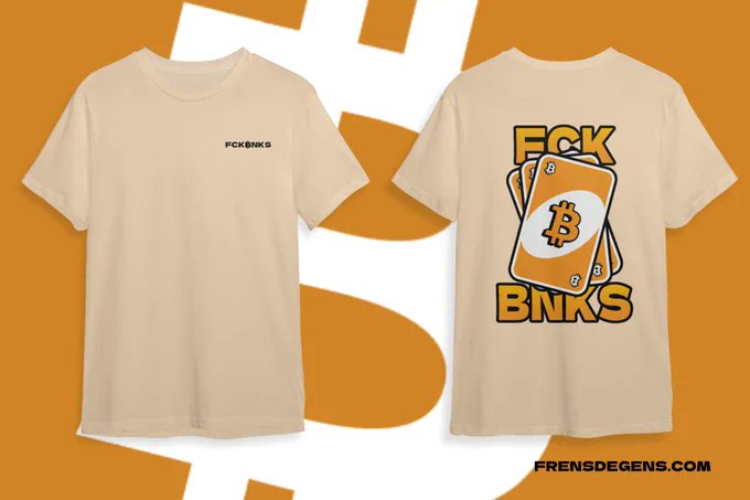 ¡¡SORTEO @frensdegens X <a href="/EstudioKz/">KZ Estudio</a>!! 🎁

   -Camiseta FCK BNKS🟧
   -5 cupones de descuento del 10%

Requisitos: Like 🖤🤍, RT🔁 y seguir a ambas cuentas.

El día 18 de Agosto anunciamos los ganadores!