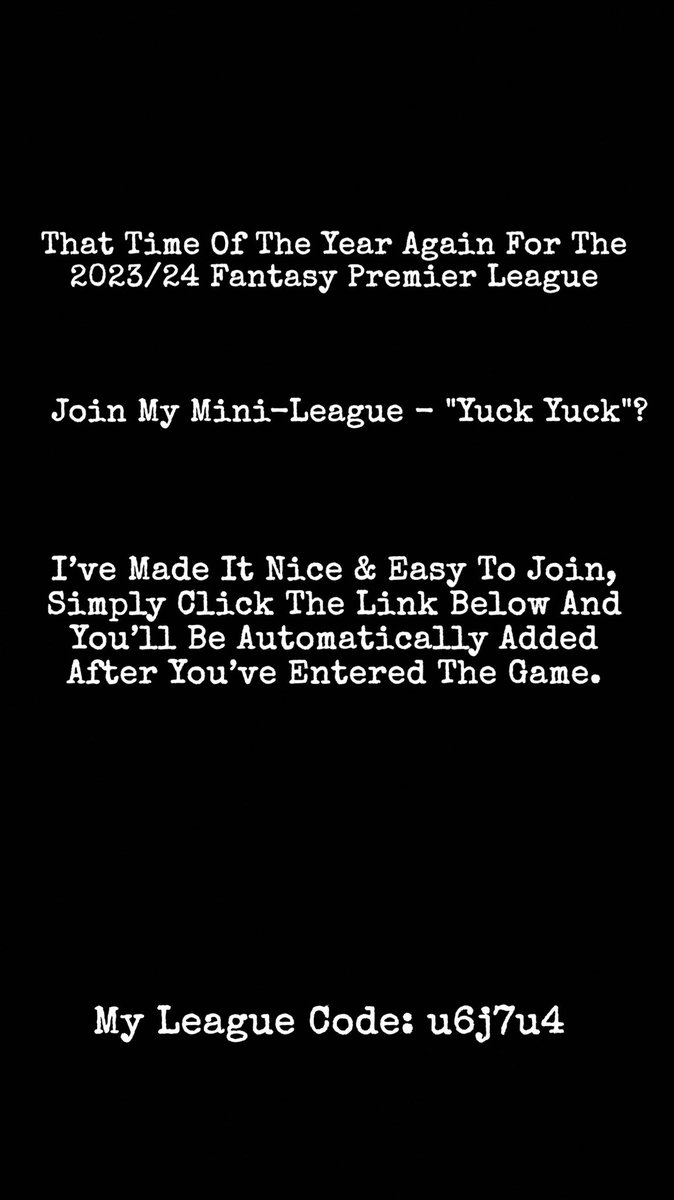 WAMParties's tweet photo. If You Think You Know Ball 👀 Join &amp; Let Your Fantasy Team Do The Talking… 🏆

Link: https://t.co/eZ89DIvUw7

Make Sure As You’re Reading This You Retweet Aswell ⚽⚽⚽ https://t.co/CDbRw0Cix8