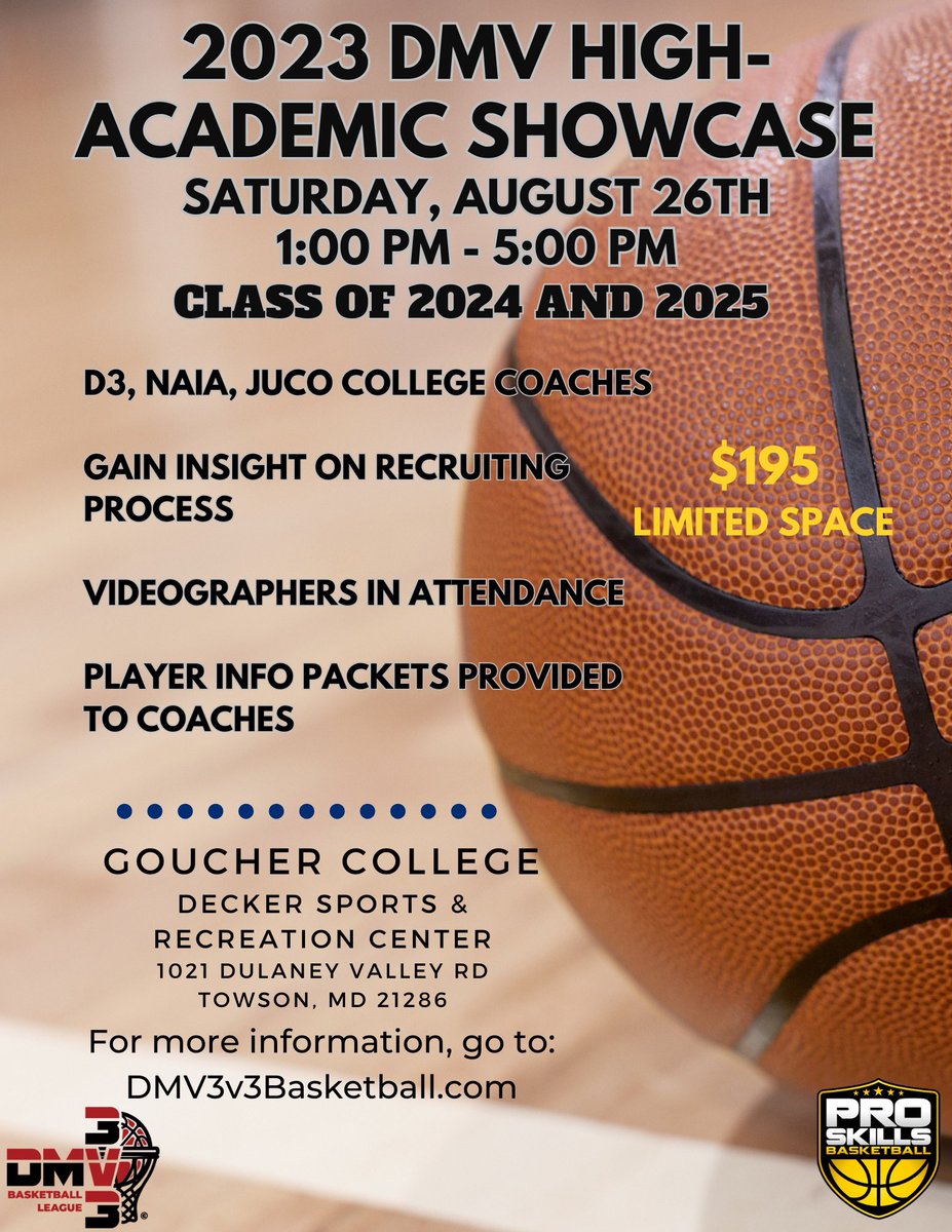 Adam Ayalew, scout and writer for @PrepHoopsMD and @PrepHoopsVA, will be in attendance at the 2023 High Academic Showcase. Great opportunity for high academic players serious about playing in college in '24 and '25 classes. @AyalewAdam dmv3v3basketball.com/highacademicsh…