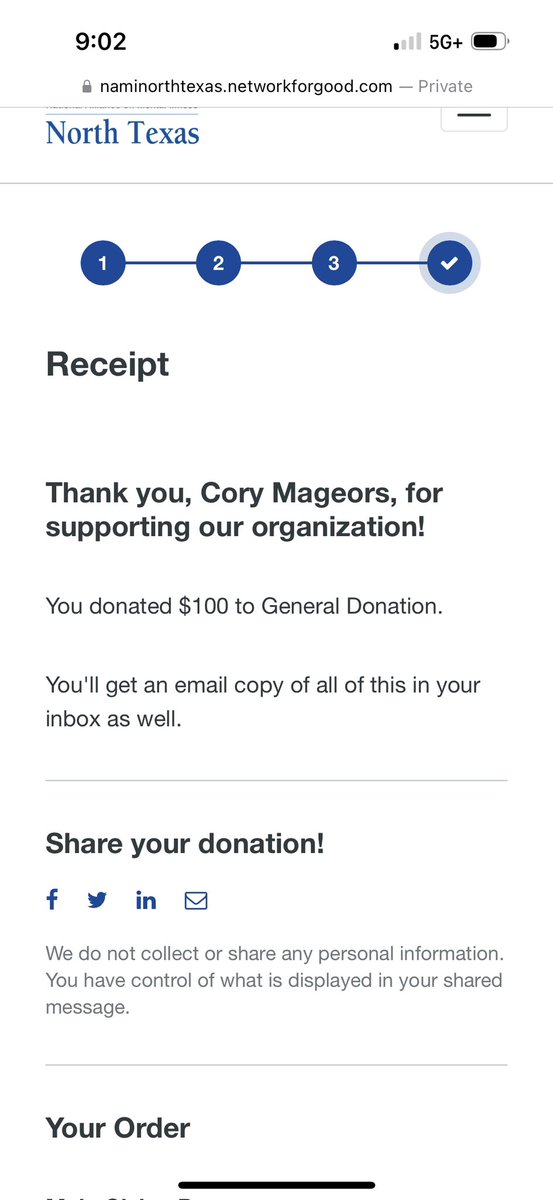 inthemageors's tweet image. Well it happened I finally got cupcaked. Nice work @AlecOnTheRadio #SilentAssassin 

As promised I made a $100 donation to  NAMI North Texas to help wirh swrvices, treatment, support and research for Mental Wellness. 

You can donate here: 
naminorthtexas.networkforgood.com