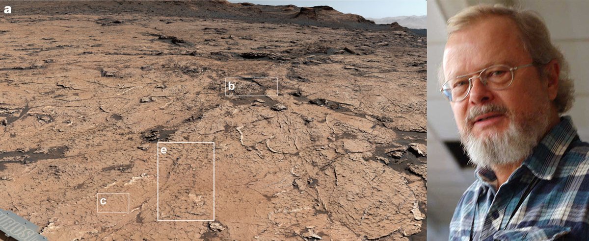 .@IUBloomington @IU_EAS professor Juergen Schieber is part of a study recently published in @Nature that provides new insights into the potential for early steps of biological evolution on #Mars. go.iu.edu/4QcA