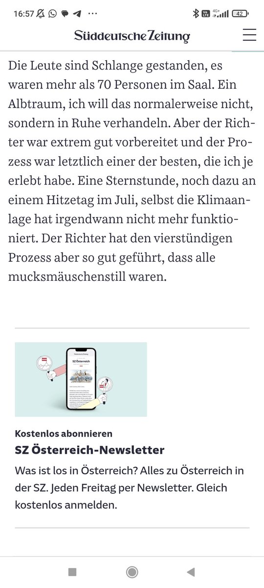 Kid_Pex's tweet photo. Die einzigartige @MariaWindhager spricht in der @SZ über SLAPP Klagen, unseren Triumph gegen das ÖVP-nahe ICMPD und darüber, wieso man nicht aufgeben darf.
Durchhaltevermögen ist das Stichwort!
https://t.co/ZkbeUxb4in https://t.co/XrCfu0jGTN